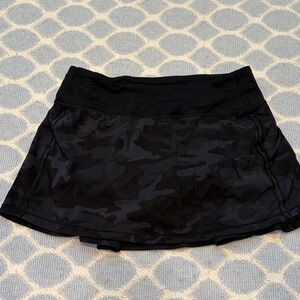 lululemon athletica Dark Patterned Mini Skirt
